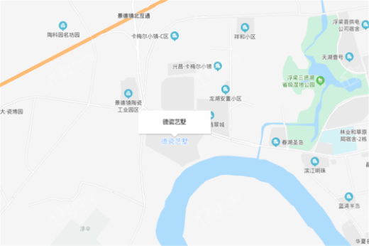 德瓷艺墅交通图