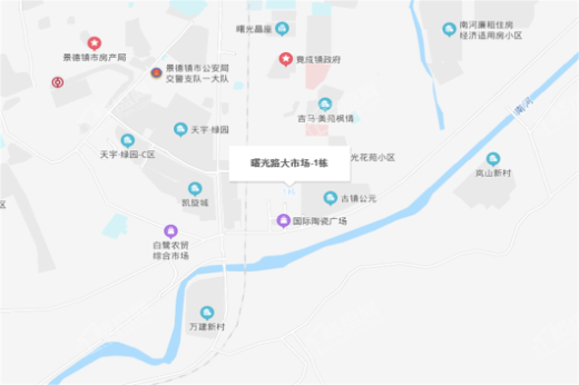 曙光路大市场交通图